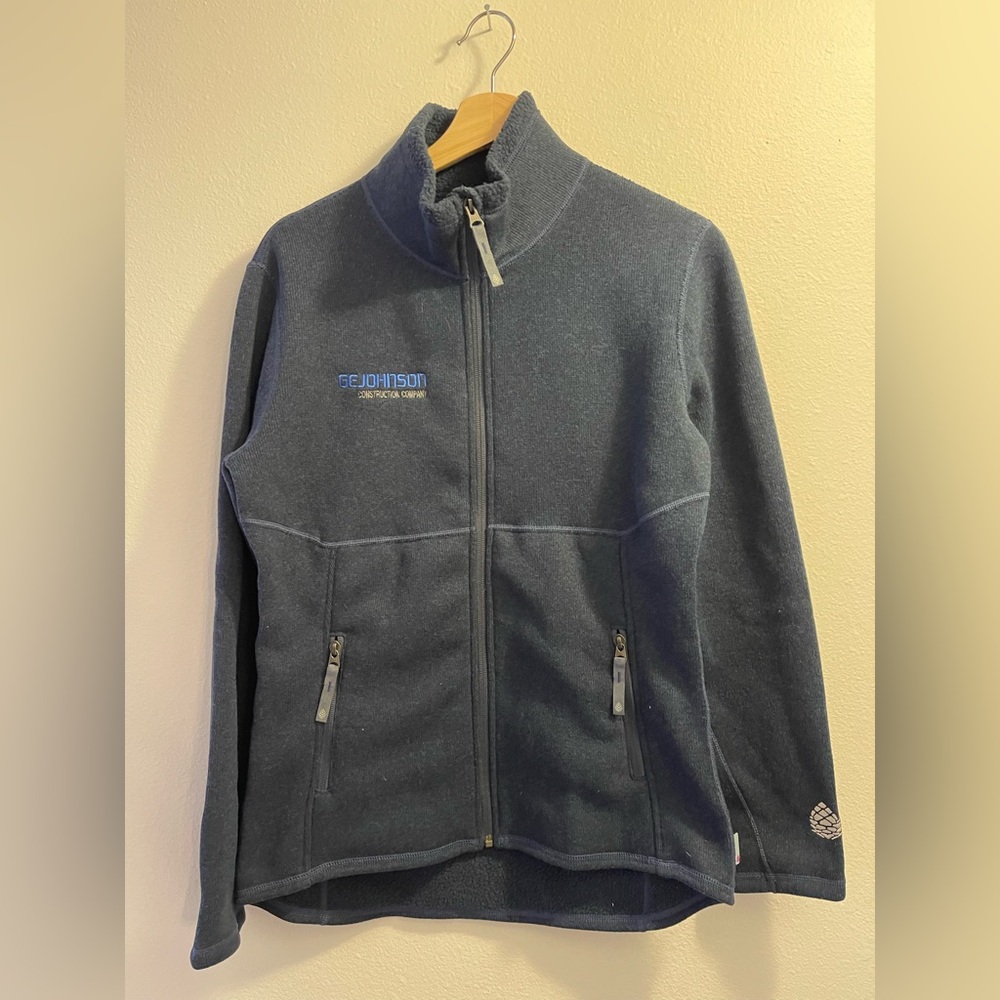 Stio Women’s Wilcox Fleece Jacket Size M Mountain Shadow Blue NWT